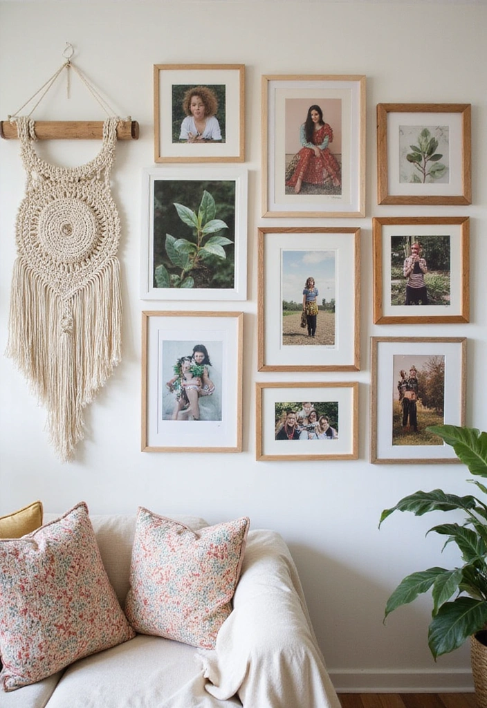12 Bohemian Decor Ideas That'll Make Your Home Feel Like a Cozy Oasis (You Won't Believe #5!) - 3. Boho Wall Art