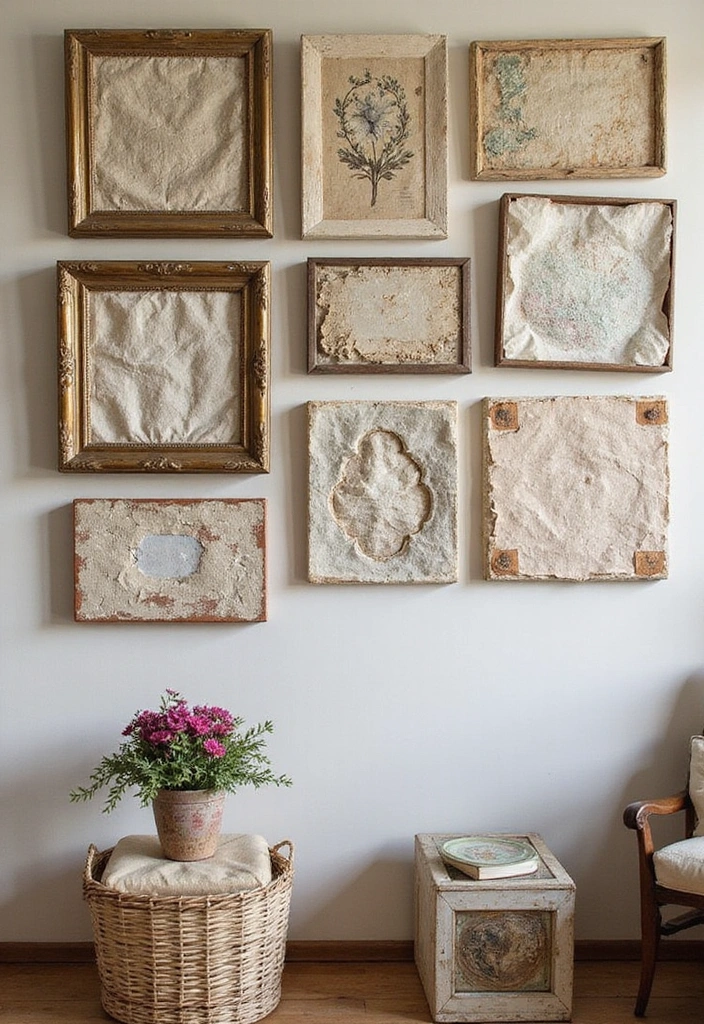 13 Bohemian Textiles That Will Transform Your Home into a Cozy Retreat (You’ll Love #4!) - 13. Vintage Fabric Wall Art