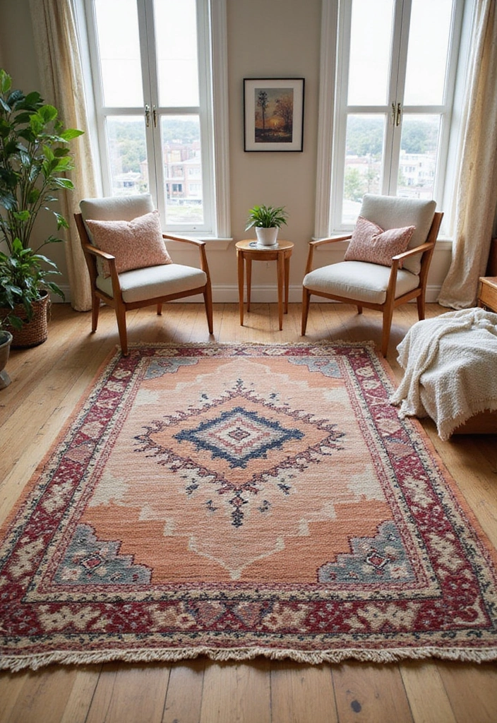 13 Bohemian Textiles That Will Transform Your Home into a Cozy Retreat (You’ll Love #4!) - 5. Handwoven Rugs