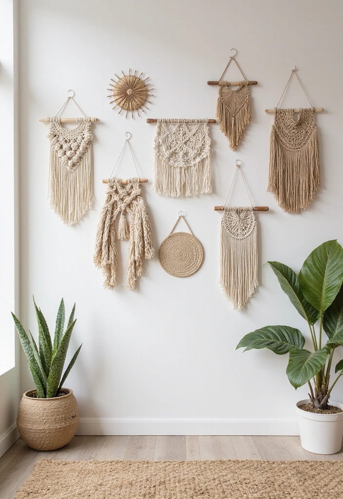13 Bohemian Textiles That Will Transform Your Home into a Cozy Retreat (You’ll Love #4!) - 7. Artisan Wall Hangings