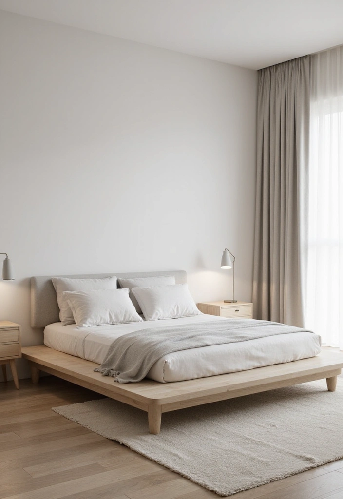 14 Affordable Bedroom Ideas for Men That Look Expensive (You Won't Believe #9!) - 1. Sleek Minimalist Furniture