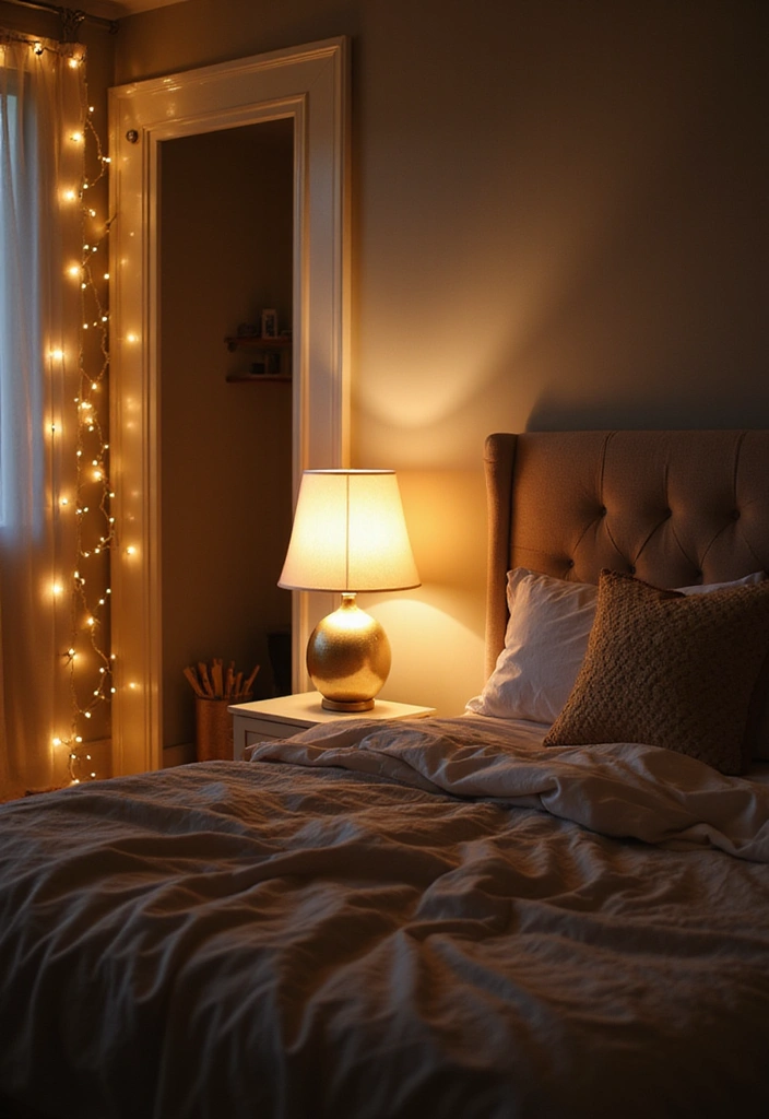 14 Affordable Bedroom Ideas for Men That Look Expensive (You Won't Believe #9!) - 5. Stylish Lighting Solutions