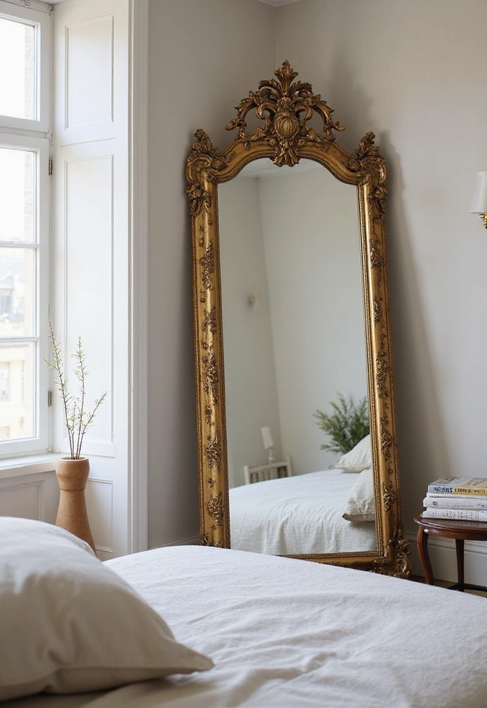14 Affordable Bedroom Ideas for Men That Look Expensive (You Won't Believe #9!) - 9. The Power of Mirrors