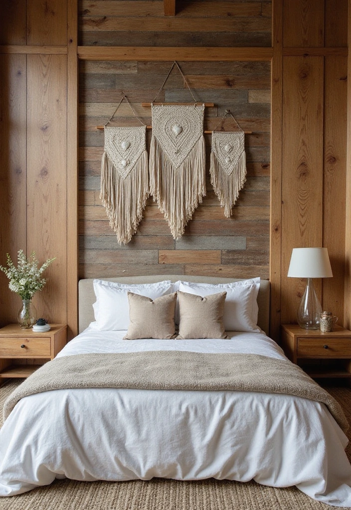 15 Cozy Bedroom Decor Ideas That Will Make You Want to Stay in Bed Forever (Check Out #10!) - 9. Textured Wall Treatments