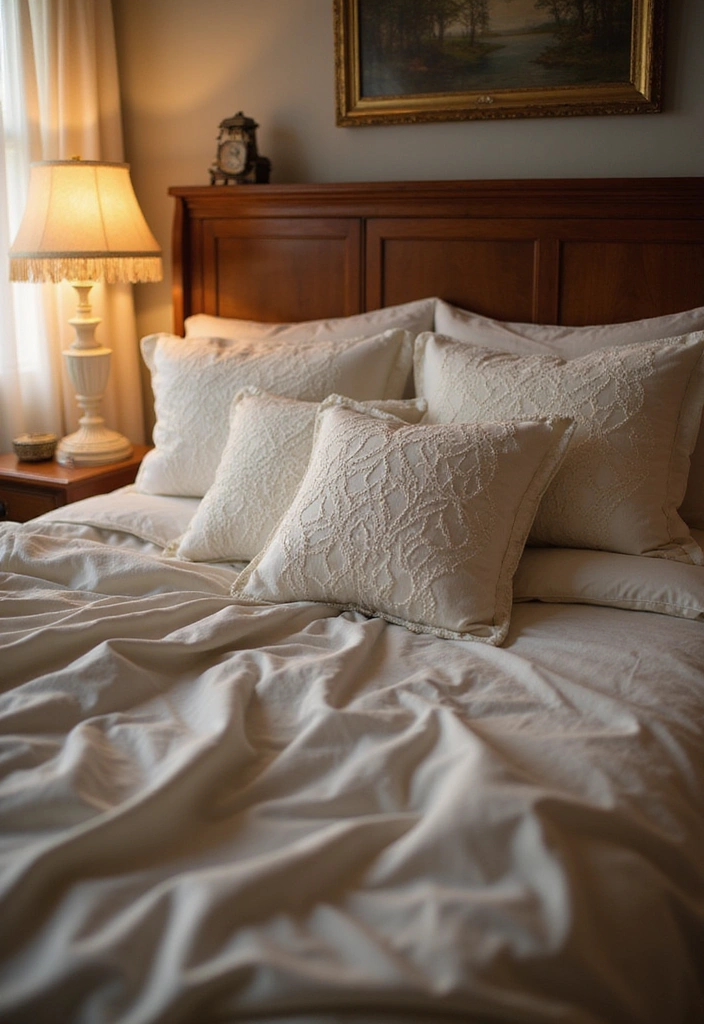 16 Romantic Bedding Sets That'll Ignite the Spark in Your Bedroom (Check Out #3!) - 2. Lace Detail Elegance