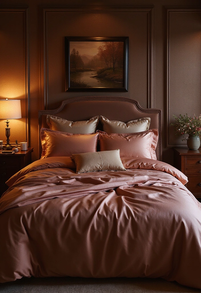 16 Romantic Bedding Sets That'll Ignite the Spark in Your Bedroom (Check Out #3!) - 6. Luxurious Silk
