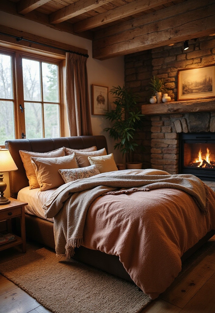 16 Romantic Bedding Sets That'll Ignite the Spark in Your Bedroom (Check Out #3!) - 7. Rustic Charm