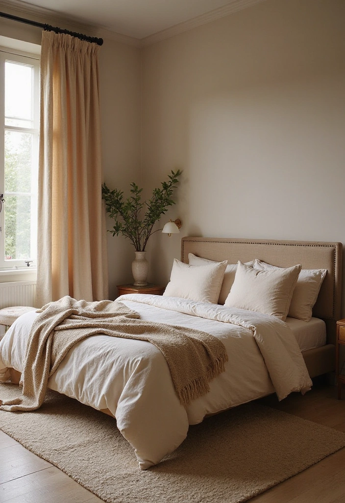 16 Romantic Bedding Sets That'll Ignite the Spark in Your Bedroom (Check Out #3!) - 9. Warm Neutrals
