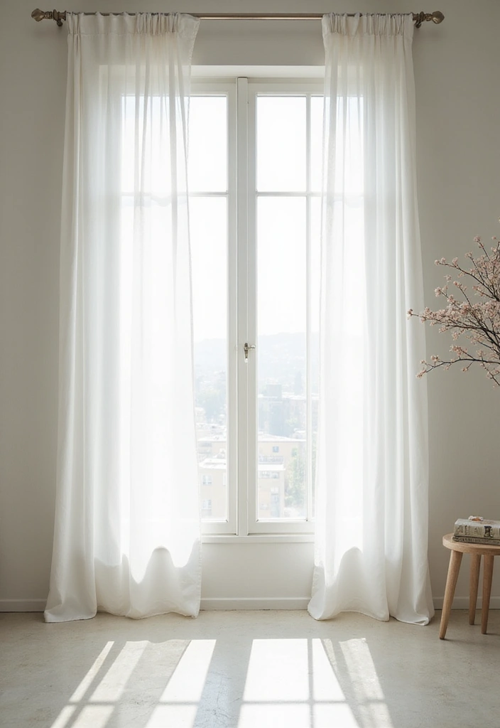 19 Minimalist Bedroom Ideas That'll Ensure You Wake Up Refreshed Every Morning! - 10. Minimalist Window Treatments