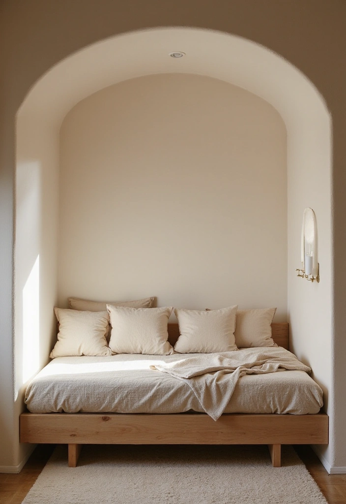 19 Minimalist Bedroom Ideas That'll Ensure You Wake Up Refreshed Every Morning! - 16. Cozy Bed Nook