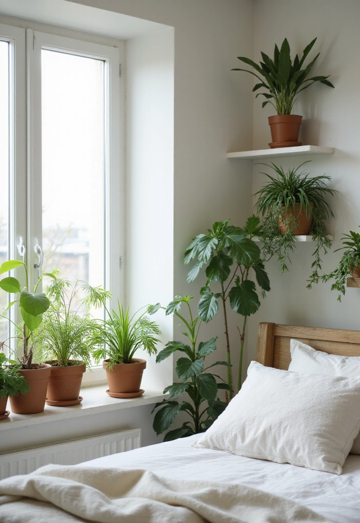 19 Minimalist Bedroom Ideas That'll Ensure You Wake Up Refreshed Every Morning! - 2. Nature's Touch