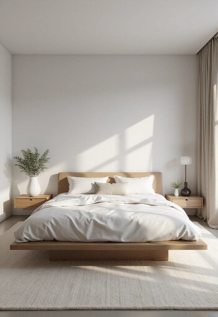 19 Minimalist Bedroom Ideas That'll Ensure You Wake Up Refreshed Every Morning! - 4. Streamlined Furniture
