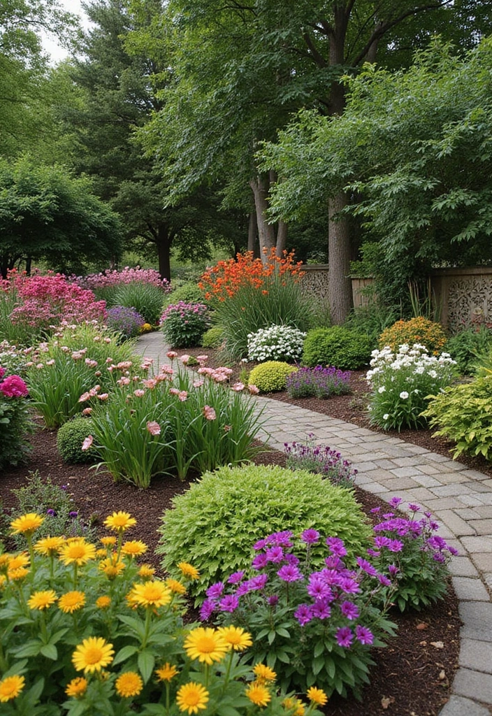 20 Bohemian Gardening Ideas That'll Turn Your Yard into a Serene Retreat (Check Out #11!) - 12. Seasonal Color Rotations