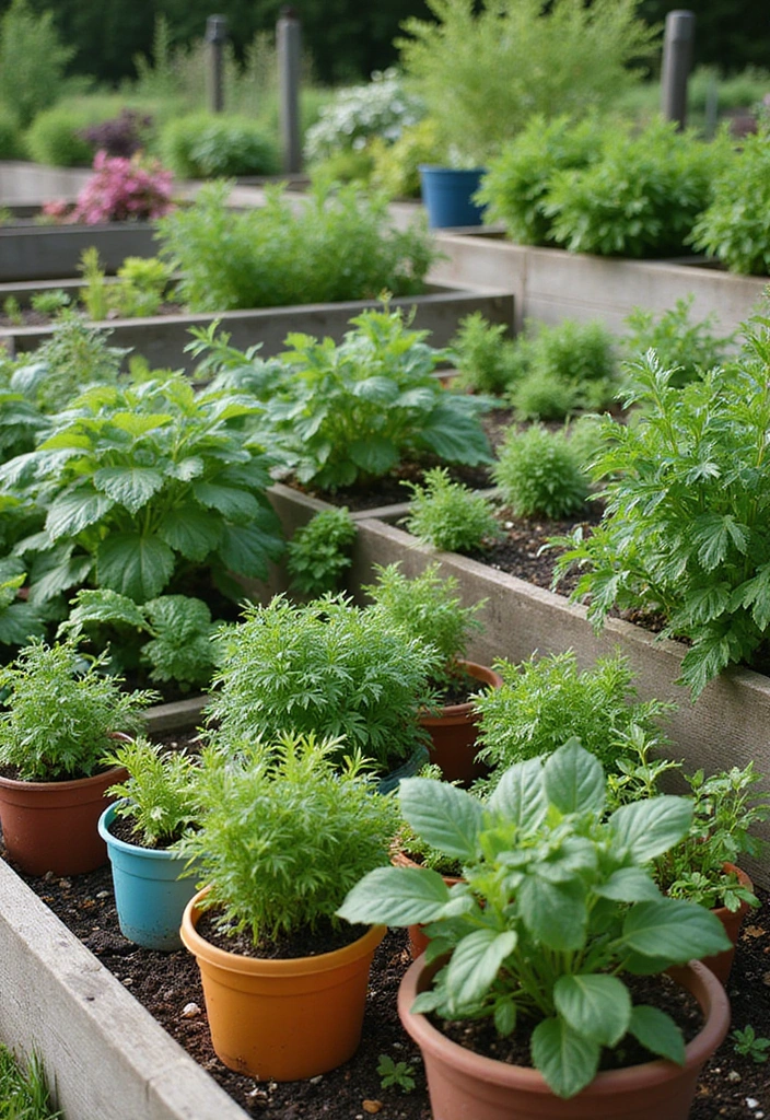 20 Bohemian Gardening Ideas That'll Turn Your Yard into a Serene Retreat (Check Out #11!) - 5. Organic Vegetable and Herb Patch
