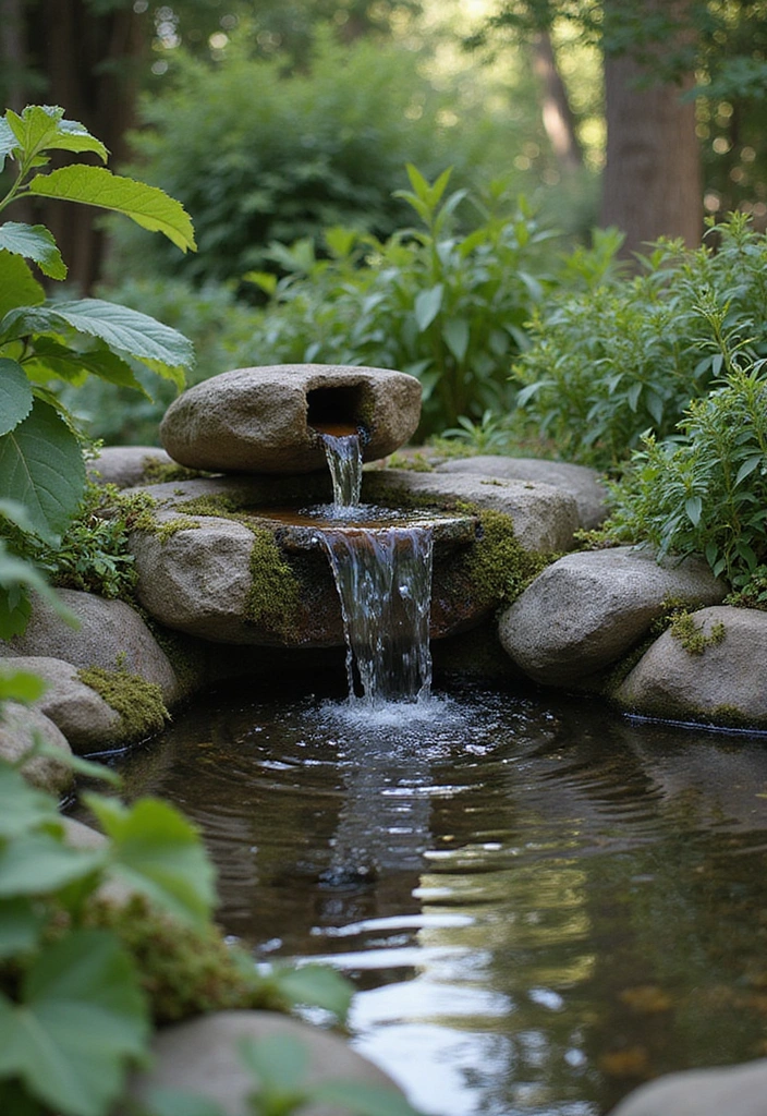 20 Bohemian Gardening Ideas That'll Turn Your Yard into a Serene Retreat (Check Out #11!) - 8. Water Features for Serenity