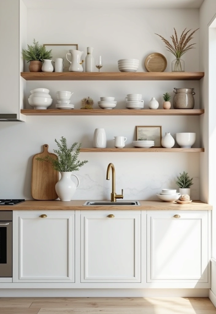 20 Modern Kitchen Trends You Can’t Afford to Ignore (Your Guests Will Be Jealous!) - 1. Open Shelving