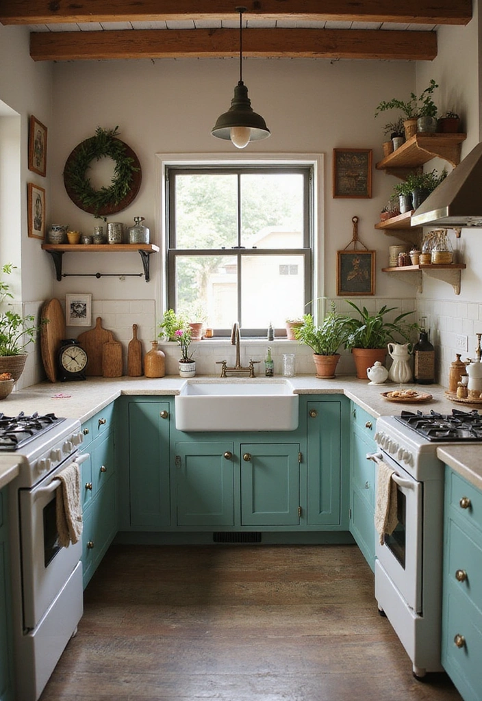 20 Modern Kitchen Trends You Can’t Afford to Ignore (Your Guests Will Be Jealous!) - 10. Vintage Charm