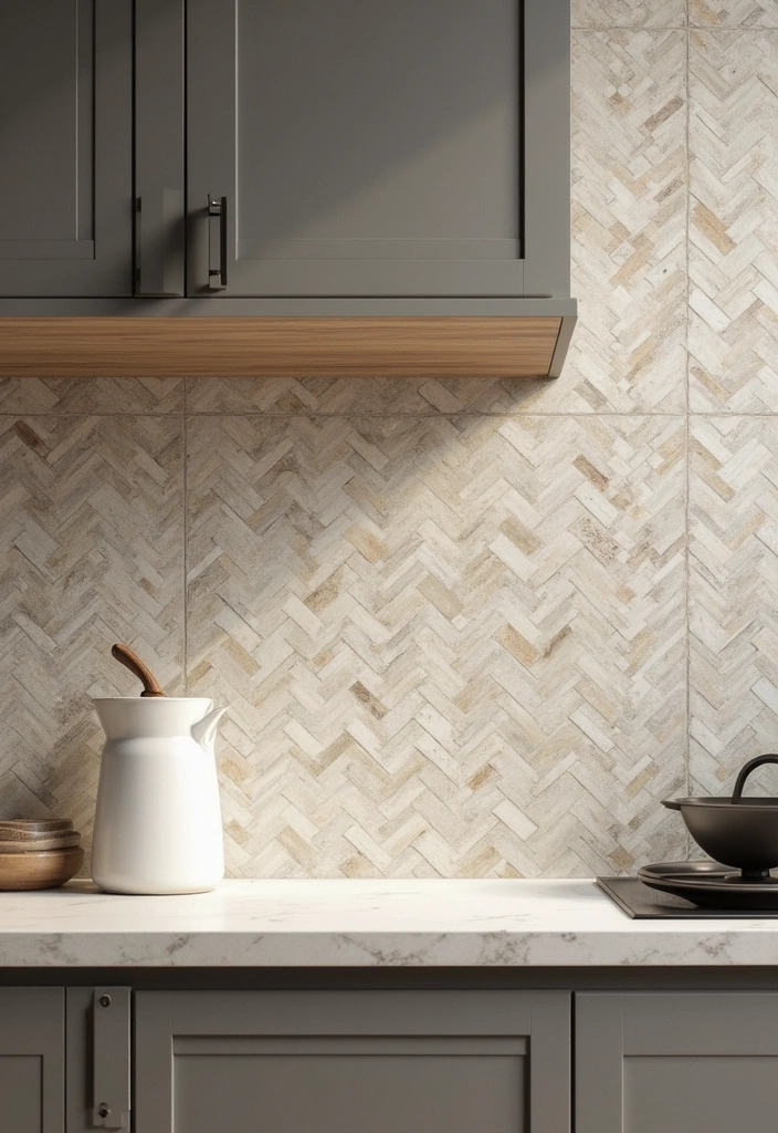 20 Modern Kitchen Trends You Can’t Afford to Ignore (Your Guests Will Be Jealous!) - 12. Textured Backsplashes