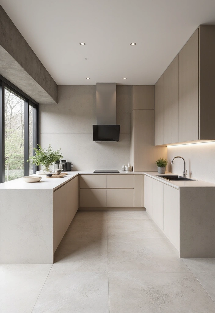 20 Modern Kitchen Trends You Can’t Afford to Ignore (Your Guests Will Be Jealous!) - 4. Minimalist Design
