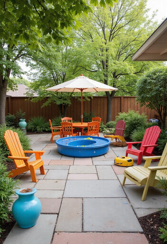 15 Creative Patio Designs That Will Transform Your Backyard into a Paradise! - 6. Family-Friendly Fun Zone