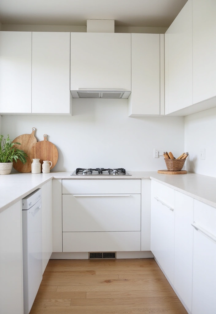 15 Minimalist Kitchen Decor Ideas That Will Make Your Space Shine (You Won't Believe #10!) - 1. Bright White Palette