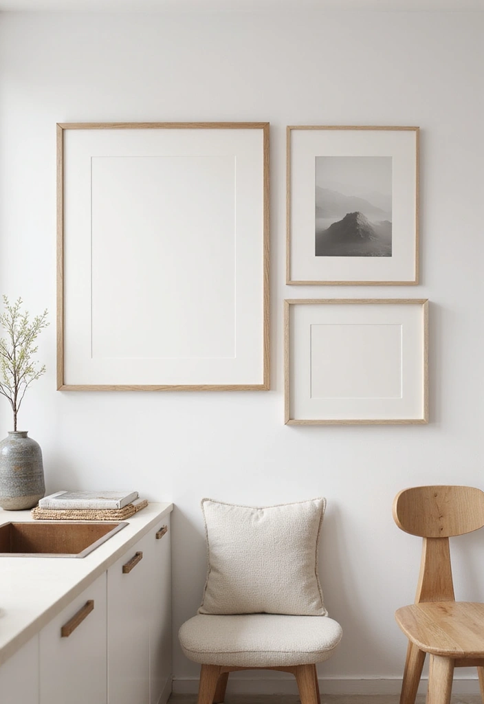 18 Easy DIY Minimalist Kitchen Projects That Will Revamp Your Space (Check Out #7!) - 10. DIY Kitchen Art