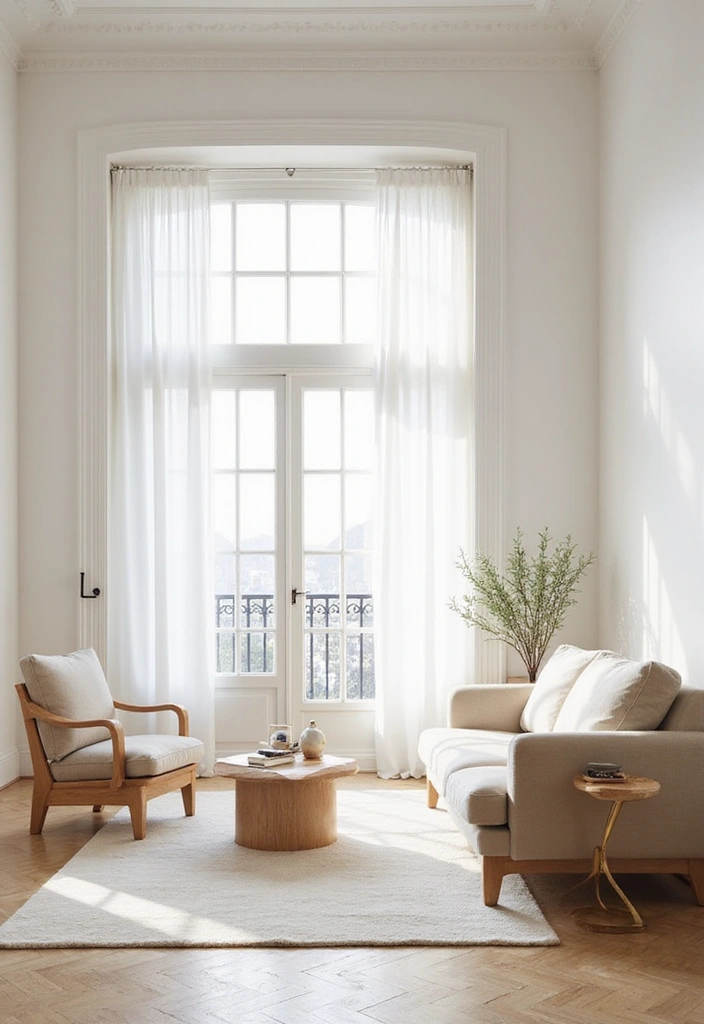 19 Neutral Wall Colors That Create a Calming Minimalist Ambiance (Wait Until You See #4!) - 1. Soft White – The Quintessential Classic