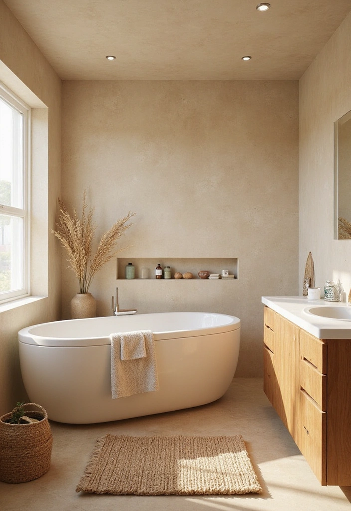 19 Neutral Wall Colors That Create a Calming Minimalist Ambiance (Wait Until You See #4!) - 11. Sand – Earthy Elegance