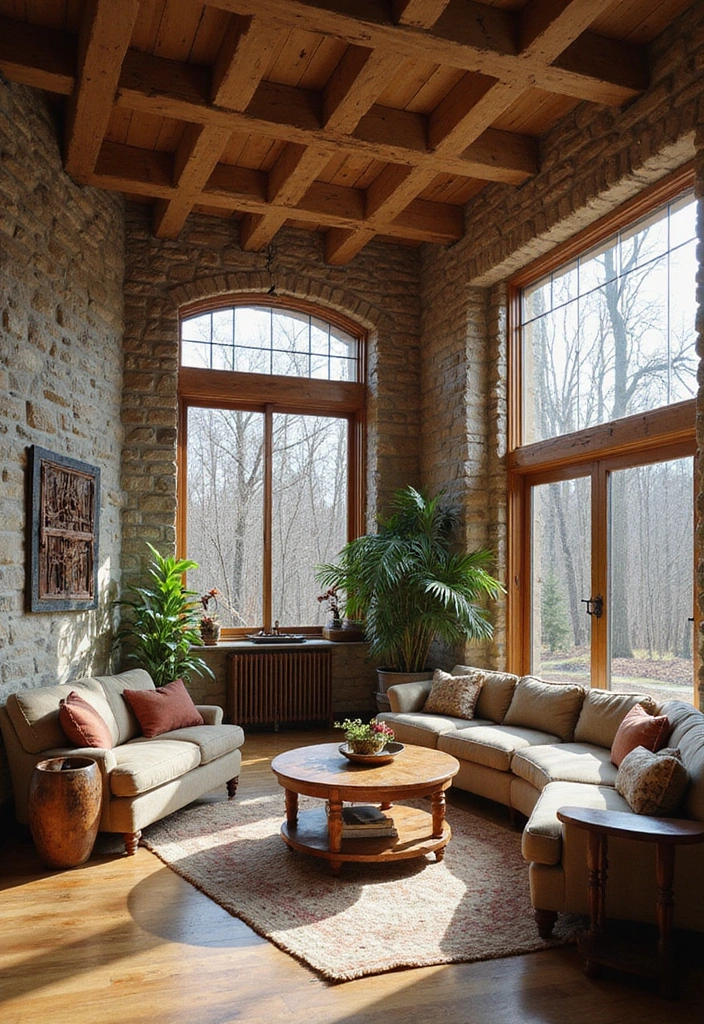 19 Neutral Wall Colors That Create a Calming Minimalist Ambiance (Wait Until You See #4!) - 7. Stone – Natural and Rustic